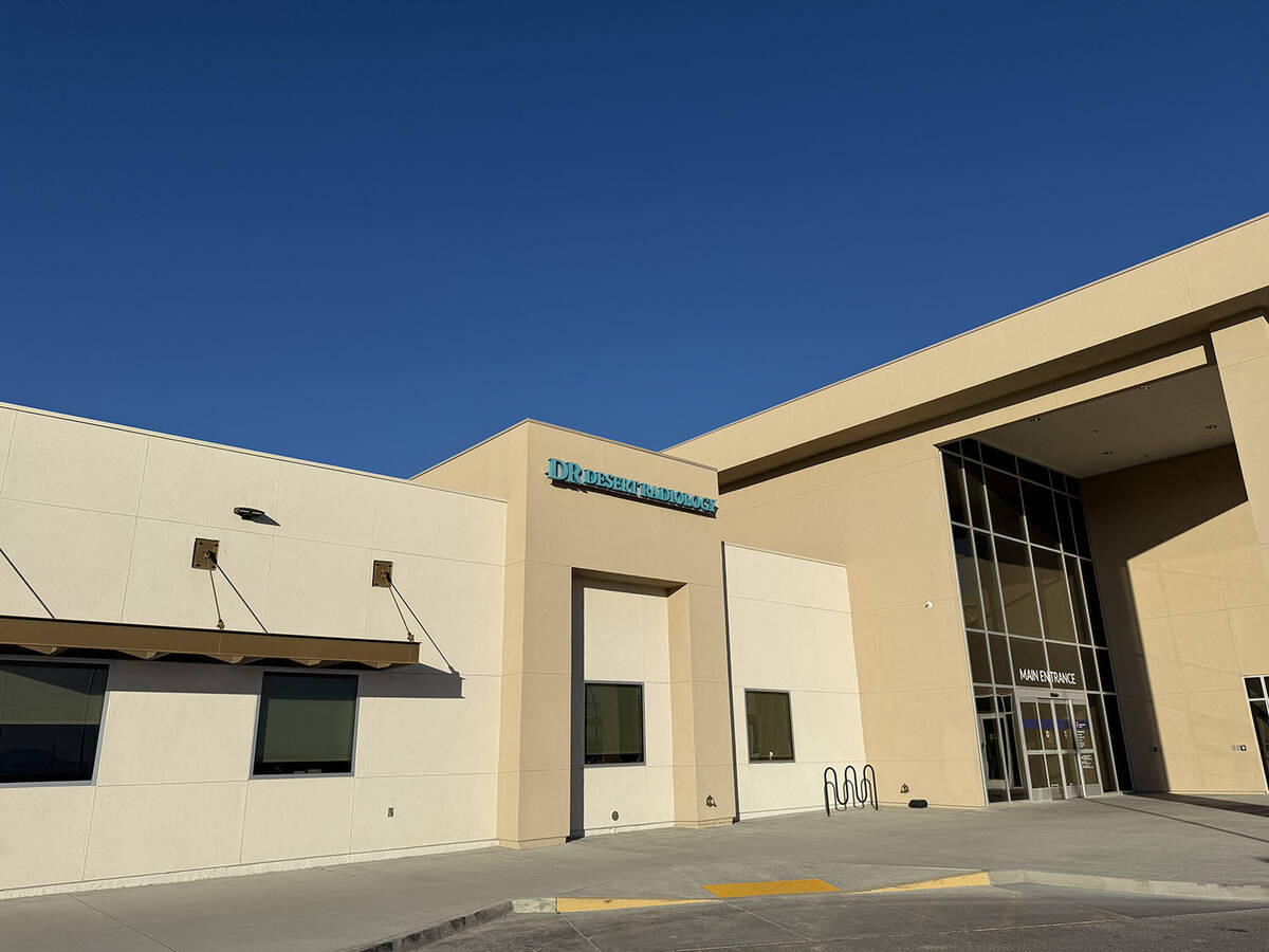 Updates on closure of Desert Radiology Pahrump location | Pahrump ...