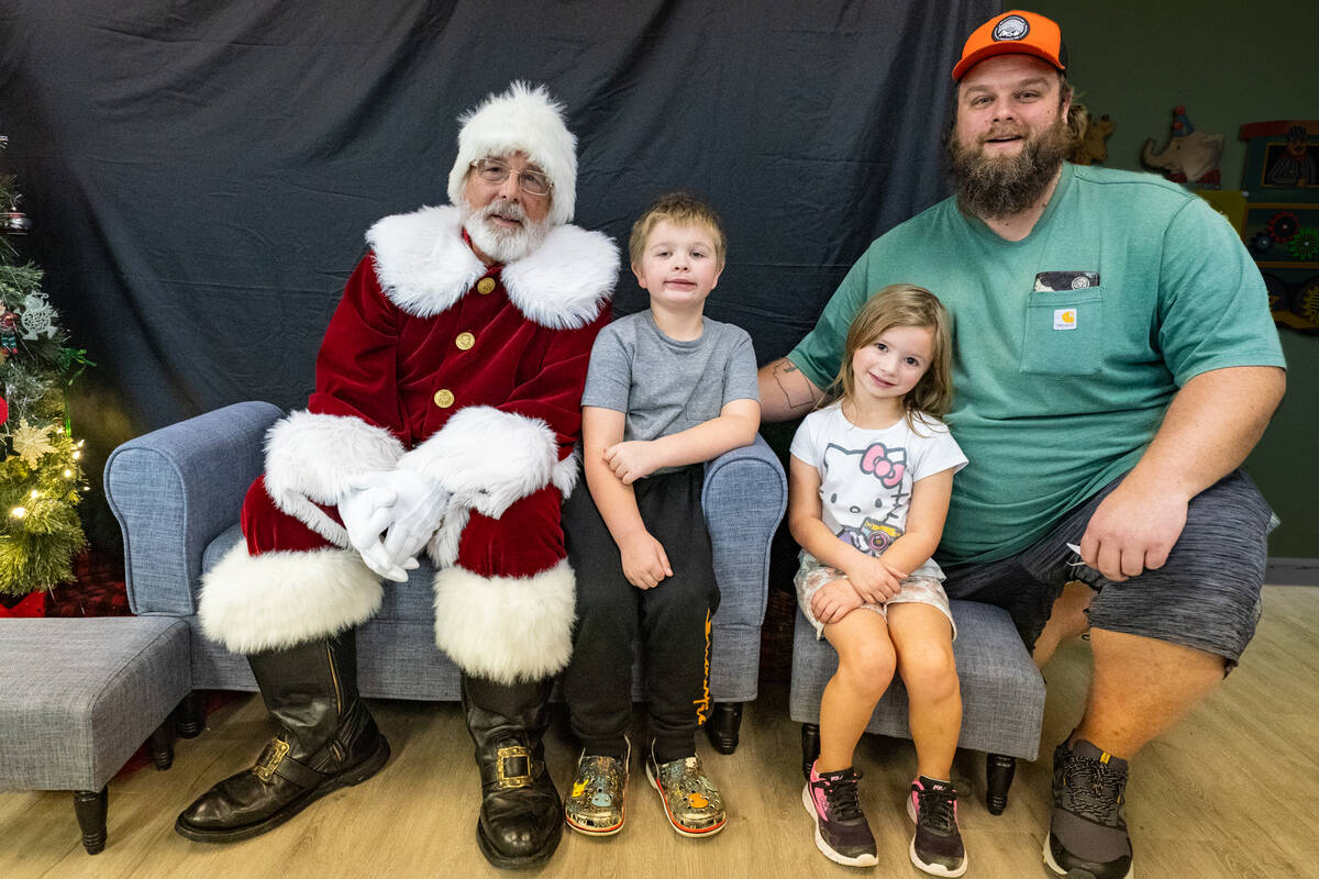 Lance White and his two kids from Washington state were visiting his aunt. Like many, they foun ...