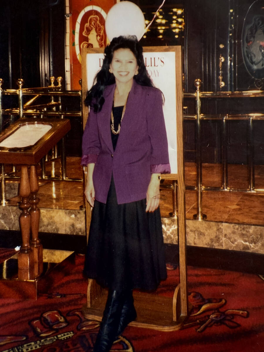 Nora Neff moved to Las Vegas in 1983, where she worked in various casinos. (Nora Neff/Special t ...
