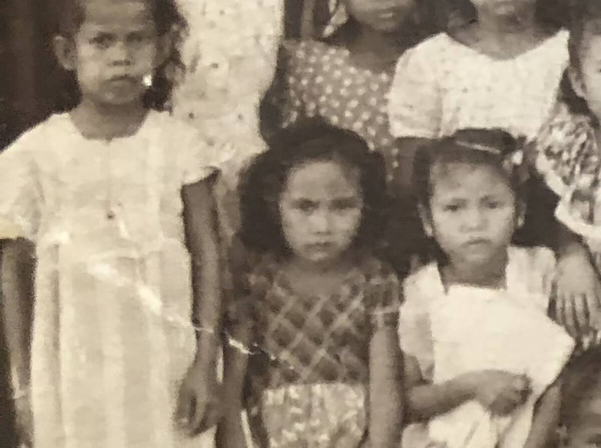 Nora Neff (right) was born in the Philippines in 1941. As a young girl, she lived through the J ...
