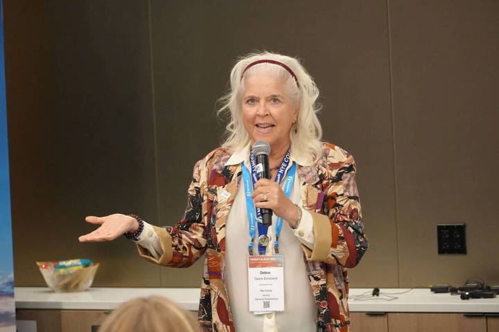 Nye County Commission Vice Chair Debra Strickland was among dozens of others who traveled to Wa ...