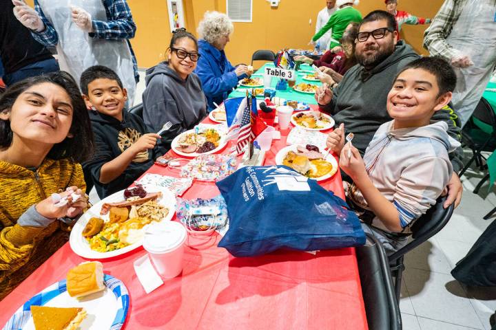 The NyE Communities Coalition Activities Center was filled with residents, both families and in ...