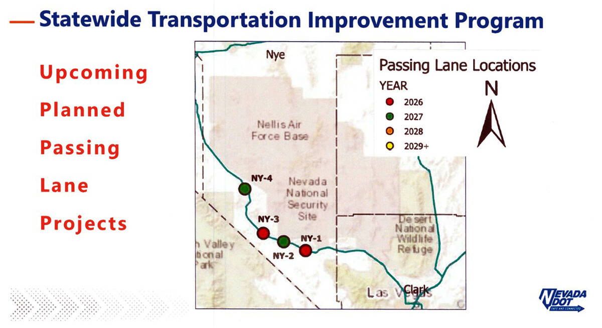 New passing lanes slated for U.S. 95