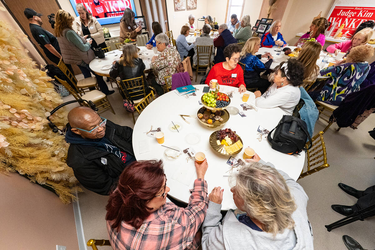 Judge Kimberly “Kim” Wanker’s reelection kickoff event was held at Our Place Coffee. The ...