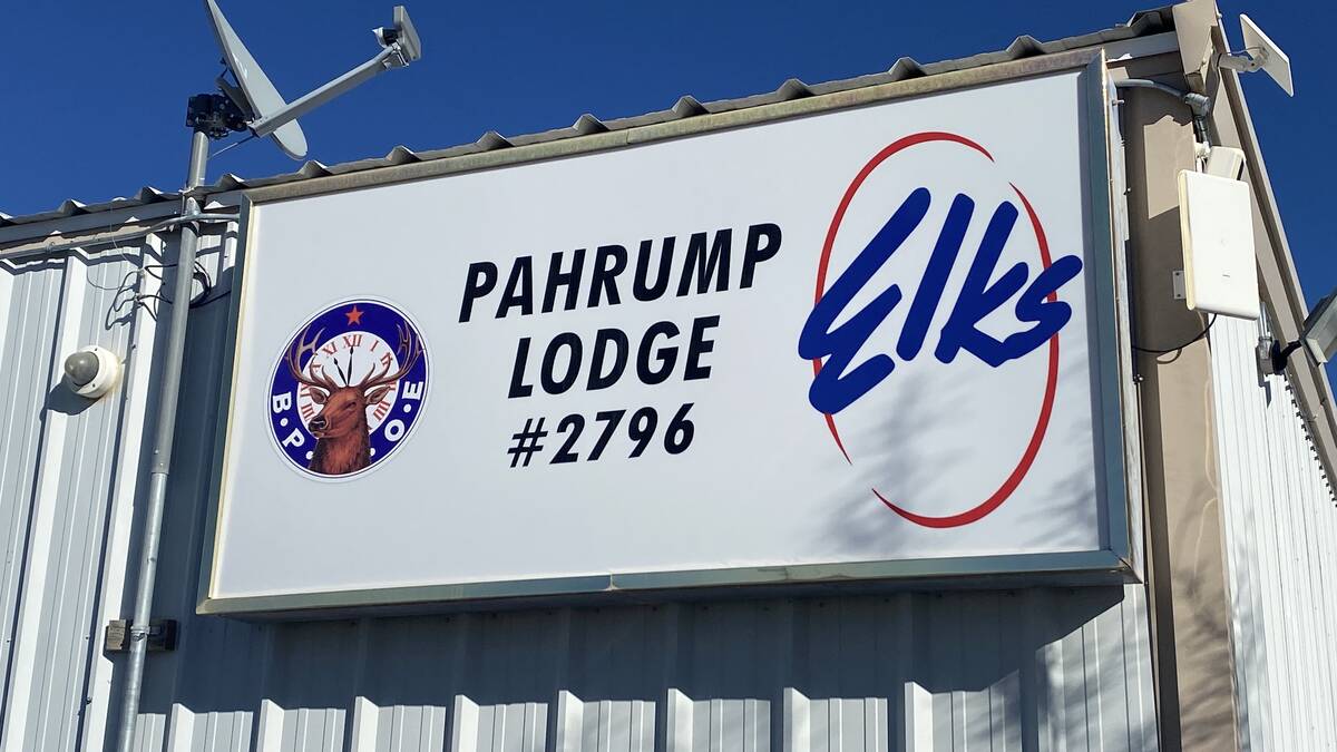 The Pahrump Elks Lodge #2796 is located at 2220 E. Basin Avenue and is open to all Elks members ...