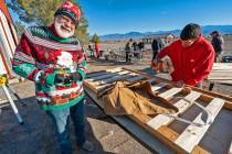 Nye County Sleep in Heavenly Peace hosted its Winter Bed Build on Saturday, Jan. 10 with more t ...