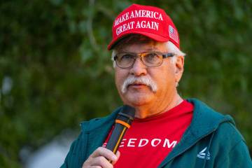 Joe Burdzinski is president of the Nye County Republican Club. “I would like to see more peop ...
