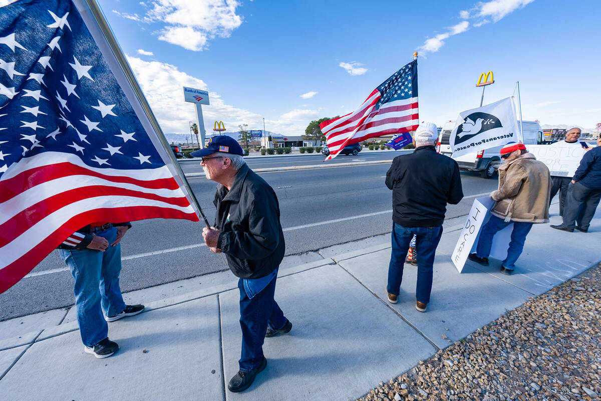 The support-President Donald Trump and law enforcement rally on Saturday, Jan. 24, was held at ...