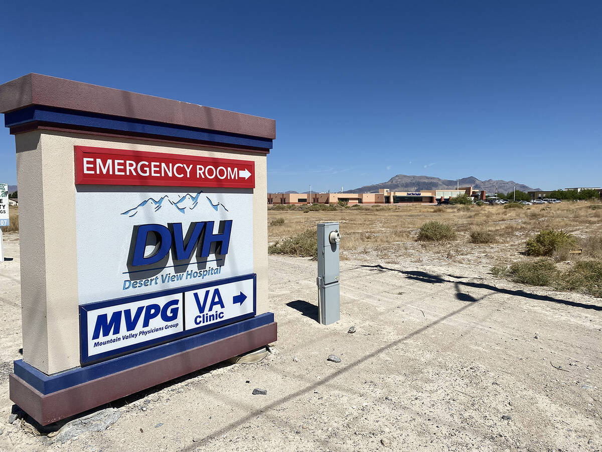 Desert View Hospital is one of 13 health care facilities receiving funding from SilverSummit He ...