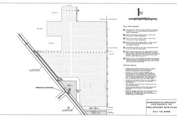 TeslaSolar LLC is looking to develop a solar generation facility off of the U.S. 95 at Scotty's ...