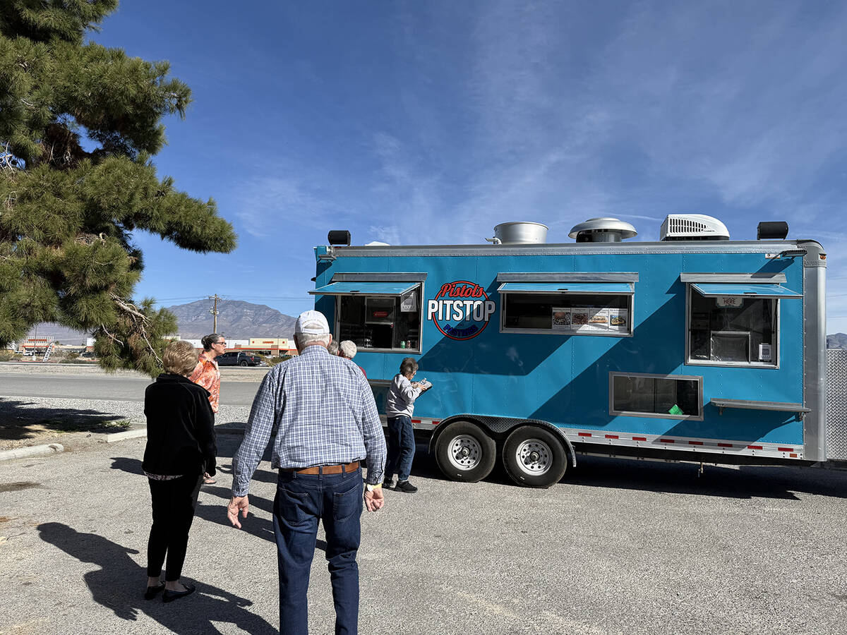 Attendees at the Nye County Republican Club’s first luncheon enjoyed food from local business ...