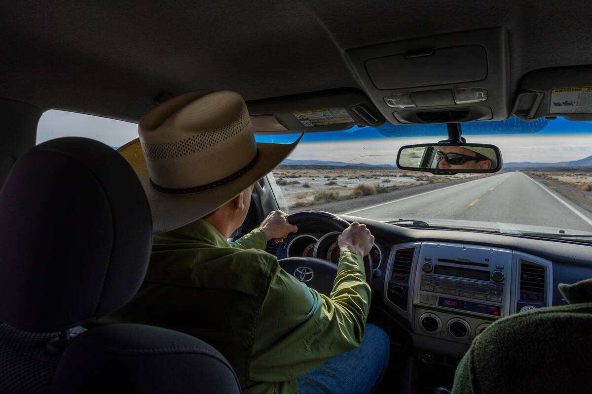 Patrick Donnelly, the Great Basin director at the Center for Biological Diversity, heads out to ...