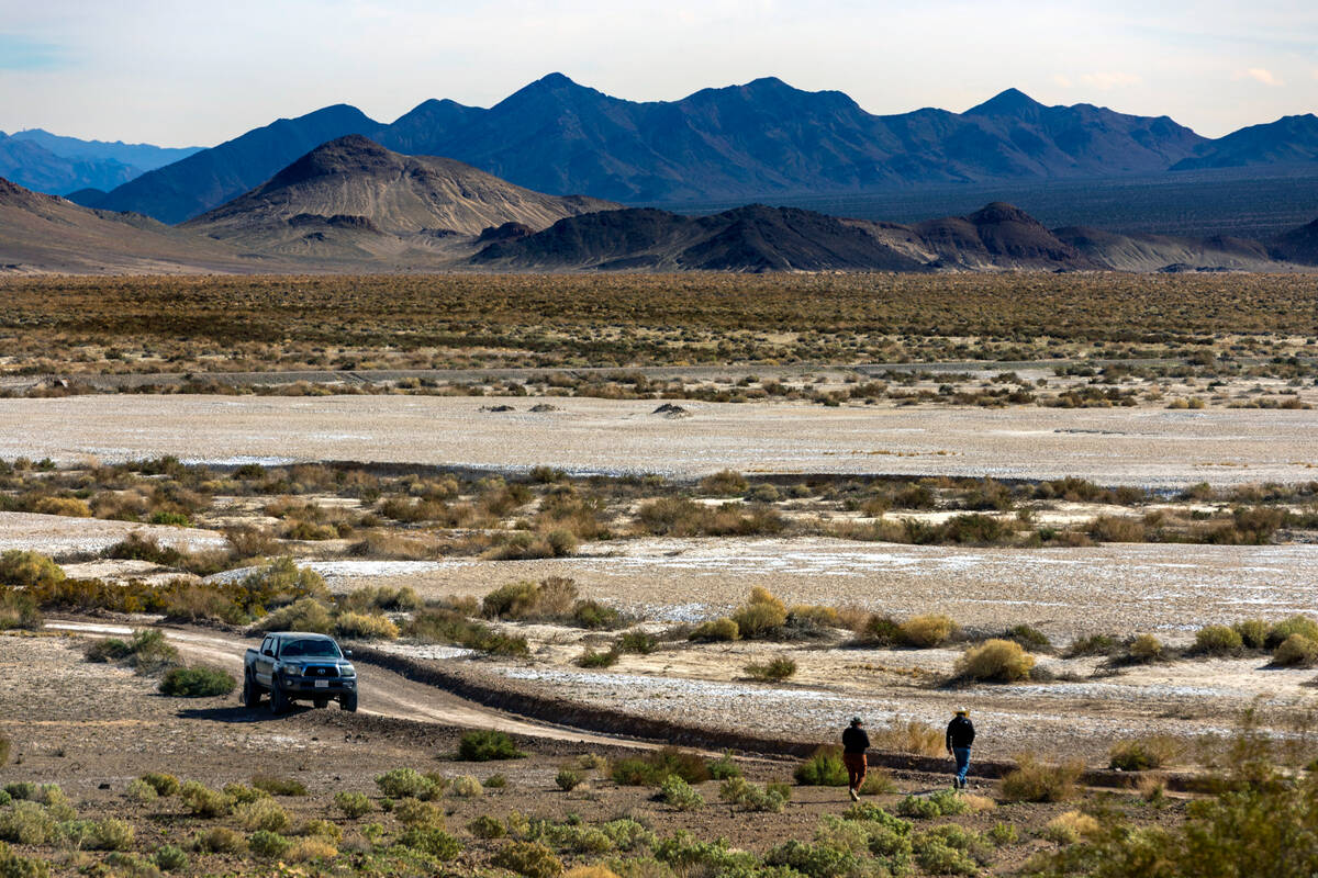 Naomi Fraga, the director of conservation at the California Botanical Garden, and Patrick Donne ...