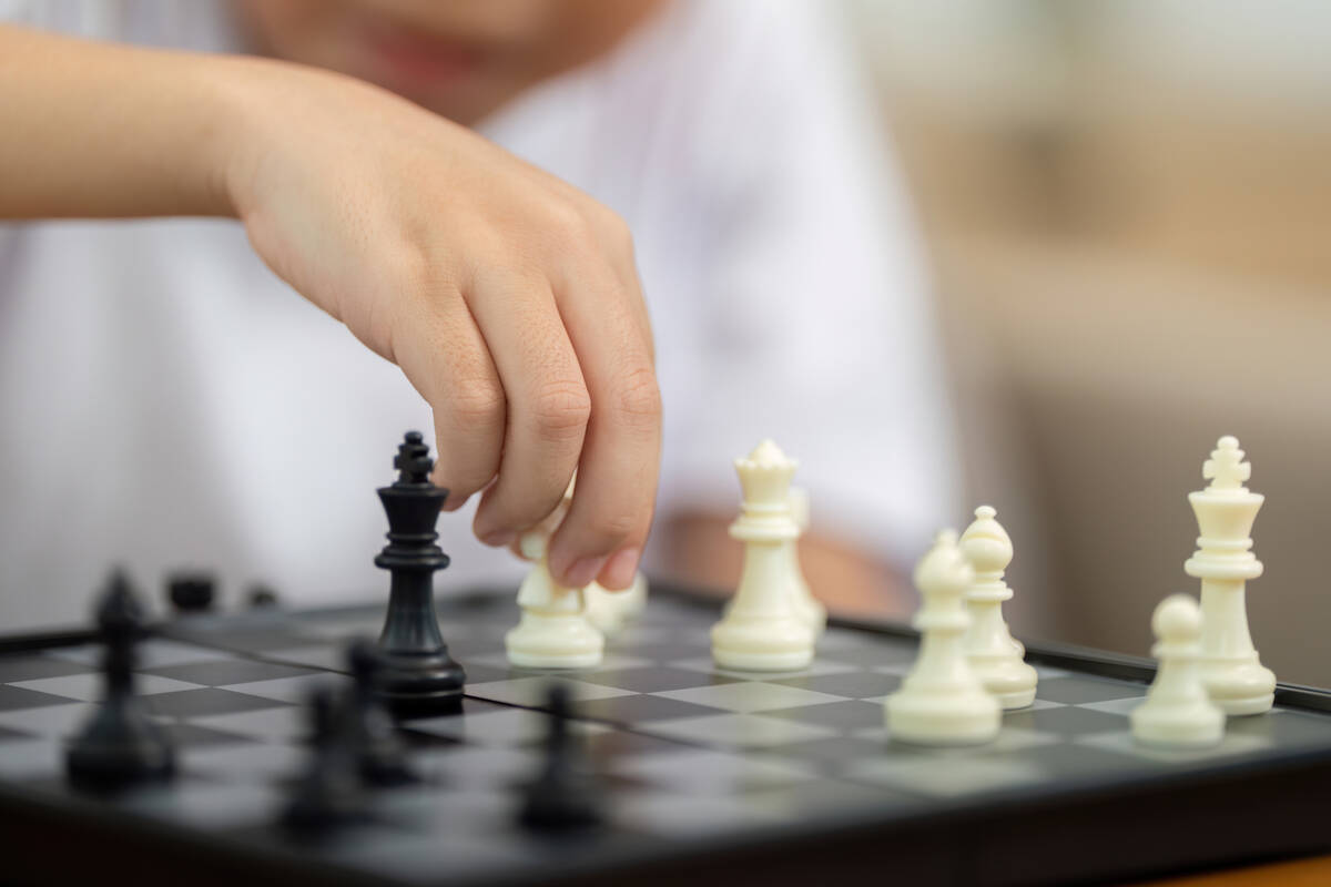 Adult Division Chess Club at the Pahrump Community Library starts at 1 p.m. Come play chess or ...