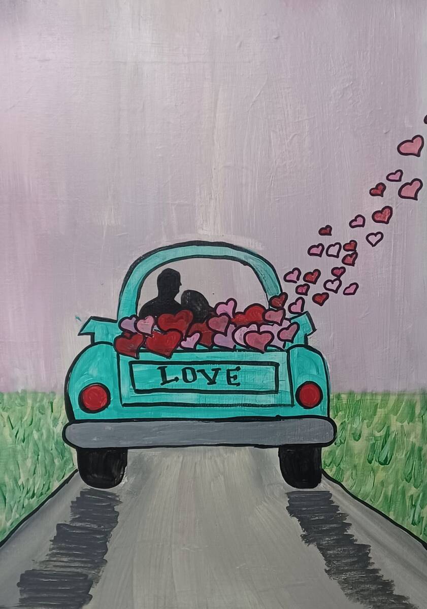 Paint “The Love Truck” with Cocktails & Canvas at the Pahrump Senior Center this Saturday f ...