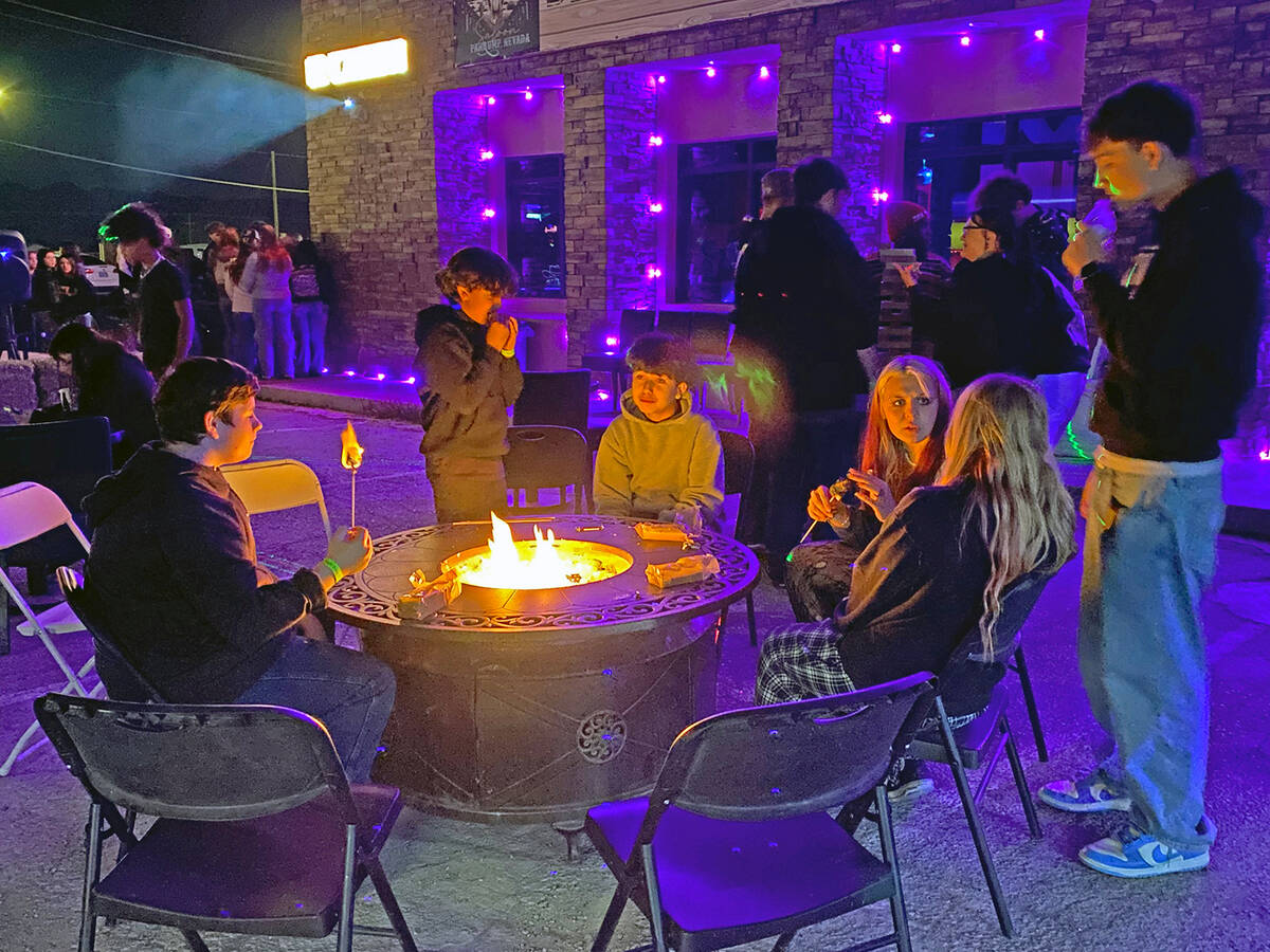 The scene at Dry Creek was busy with activity the night of Friday, Jan. 30, with Teen Night bri ...