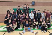 The Pahrump Valley High School wrestling program captured the Class 3A Southern Regional champi ...