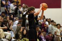 PVHS senior Keir Sheppard attempts to find an open man during the Class 3A regionals semifinals ...