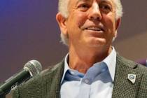 Nevada Gov. Joe Lombardo has spoken at the Nye County Republican Central Committee’s Lincoln ...