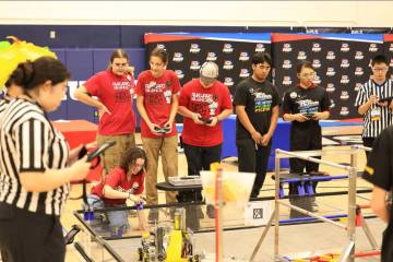 Awkward Silence, a local 4-H team competes at the Robotics State Championship last year at The ...