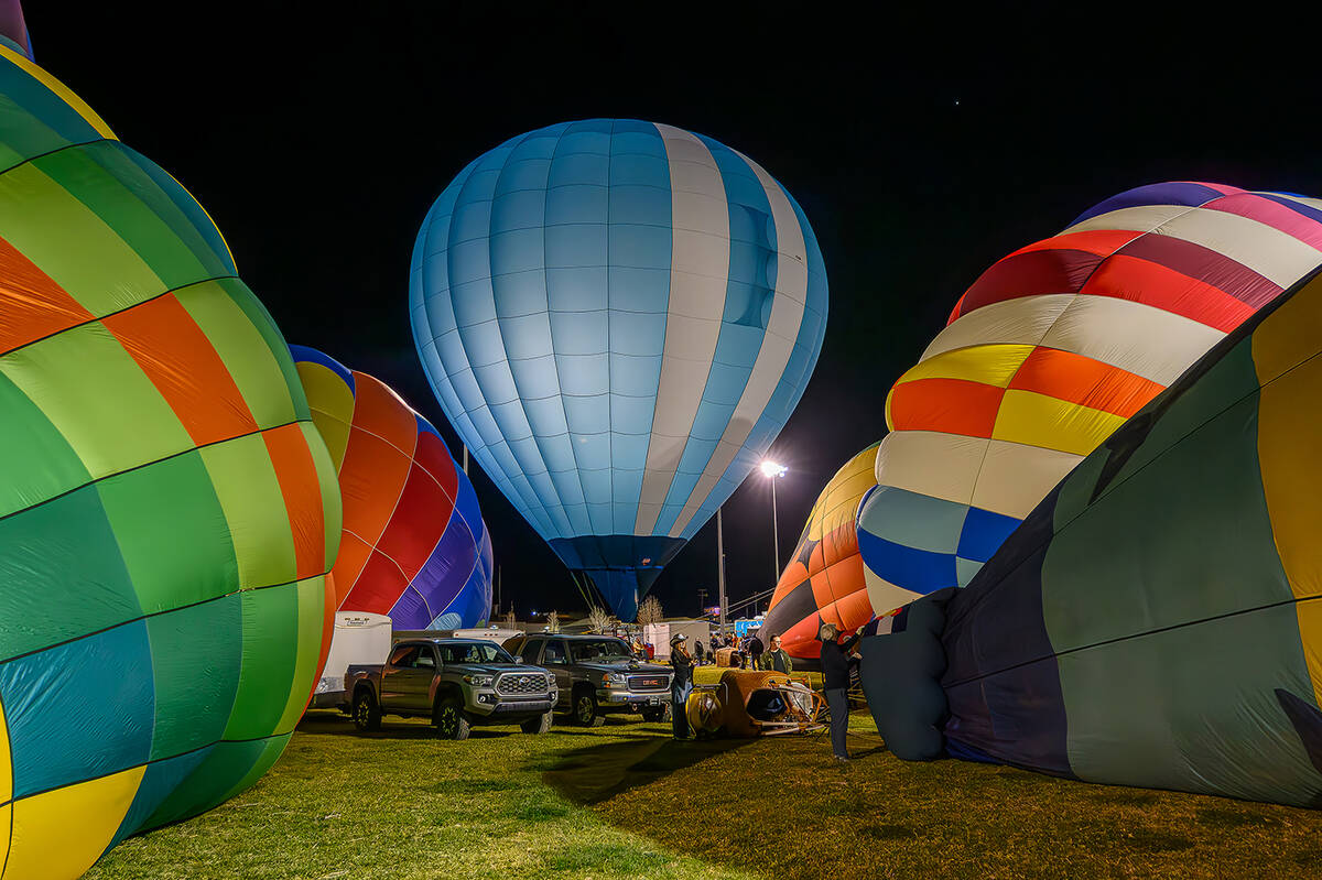 The Hot Air Rally in the Valley took place Feb. 13-15 at Petrack Park. (Michele Cheeseman/Speci ...