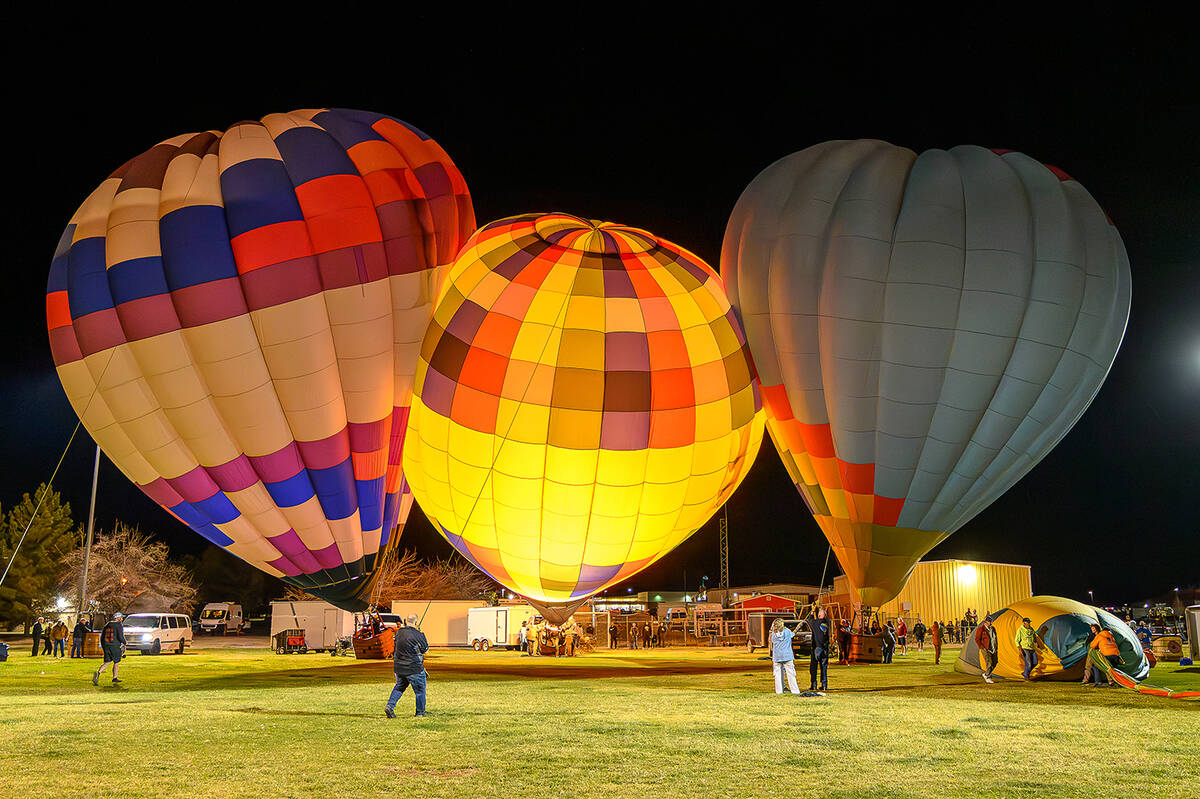 The Hot Air Rally in the Valley took place Feb. 13-15 at Petrack Park. (Michele Cheeseman/Speci ...
