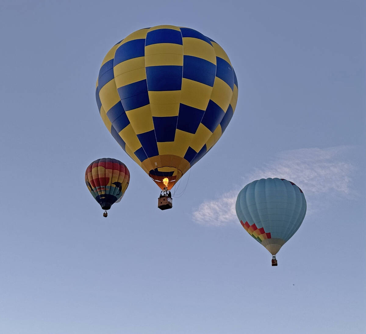 The Hot Air Rally in the Valley took place Feb. 13-15 at Petrack Park. (Jessica Sterling/Pahrum ...