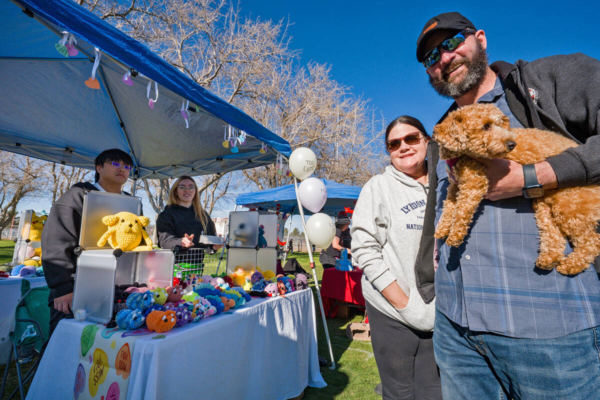 The Hot Air Rally in the Valley took place Feb. 13-15 at Petrack Park. (John Clausen/Pahrump Va ...