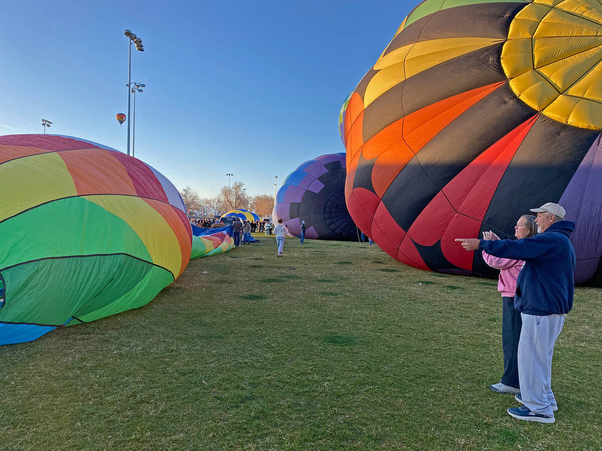 The Hot Air Rally in the Valley took place Feb. 13-15 at Petrack Park. (Robin Hebrock/Pahrump V ...