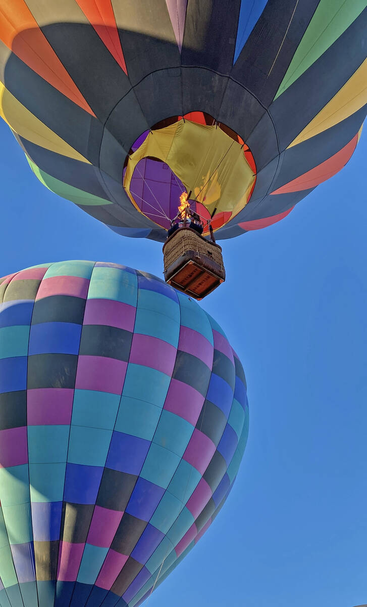 The Hot Air Rally in the Valley took place Feb. 13-15 at Petrack Park. (Robin Hebrock/Pahrump V ...