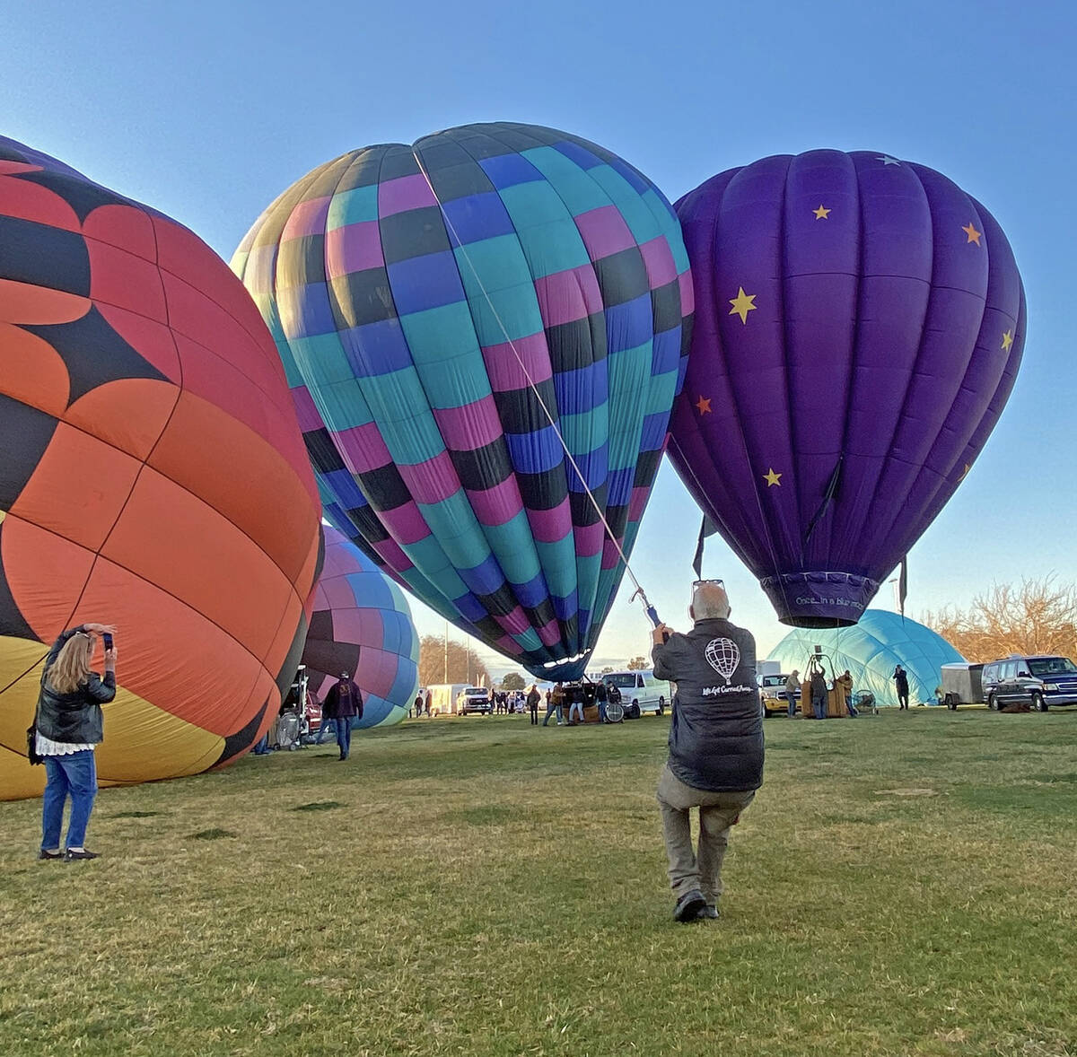 The Hot Air Rally in the Valley took place Feb. 13-15 at Petrack Park. (Robin Hebrock/Pahrump V ...
