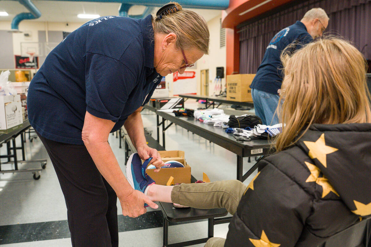 Youth in the Nye County School District's Students in Transition Program recently received bran ...