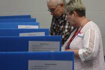 The Nevada Secretary of State’s Office announced that it inactivated 138,367 voters and cance ...