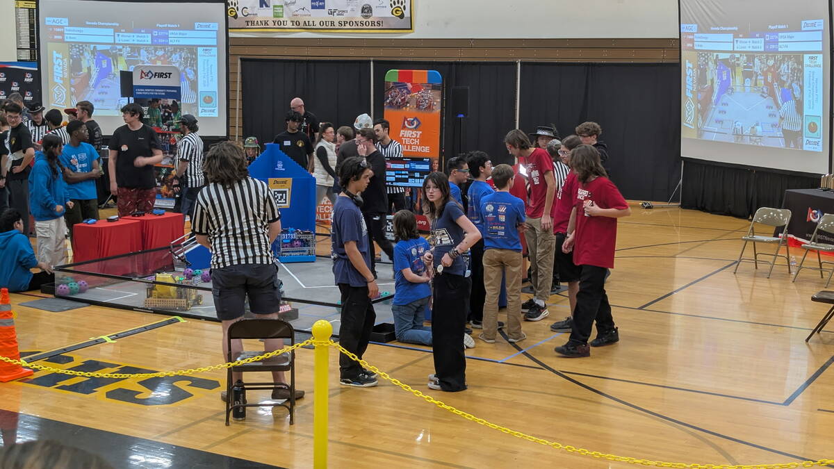 The Awkward Silence 4H Robotics team participates at the state competition at Galena High Schoo ...