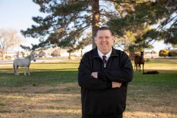 Local therapist Scott Oakley is running for Pahrump Justice Court Department B justice of the p ...