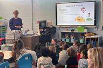 Elementary school students in Tonopah were provided with an educational overview of the importa ...