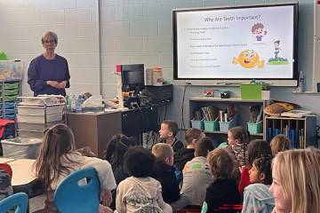 Elementary school students in Tonopah were provided with an educational overview of the importa ...