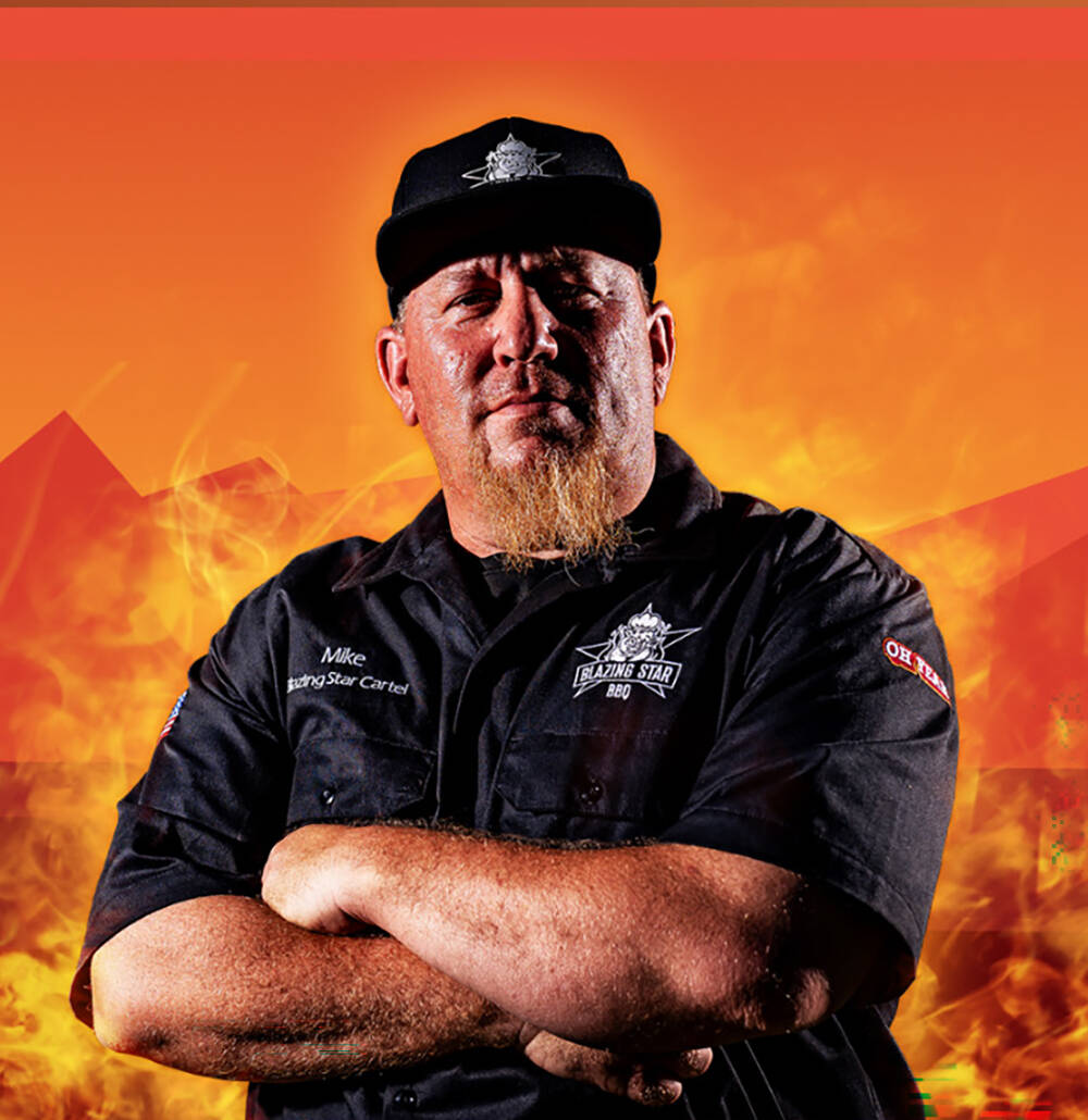 Mike Starr of Blazing Star BBQ will be at this Friday's tasting event at Liquor and Tobacco Exp ...
