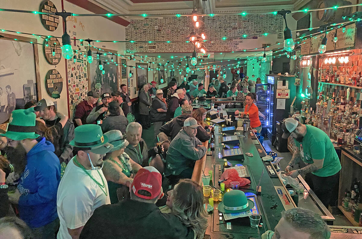 Tonopah Main Street is gearing up for the first of its quarterly booze walks in 2026, the Shamr ...