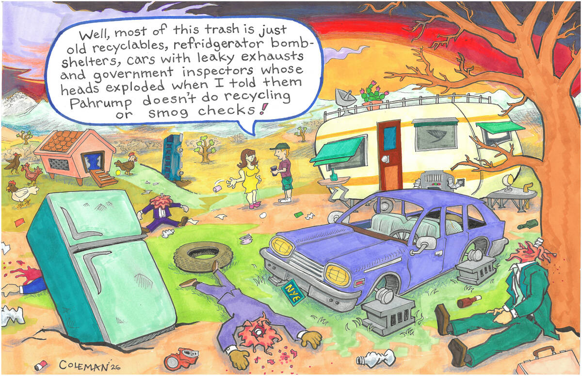 Eric Coleman/Pahrump Valley Times