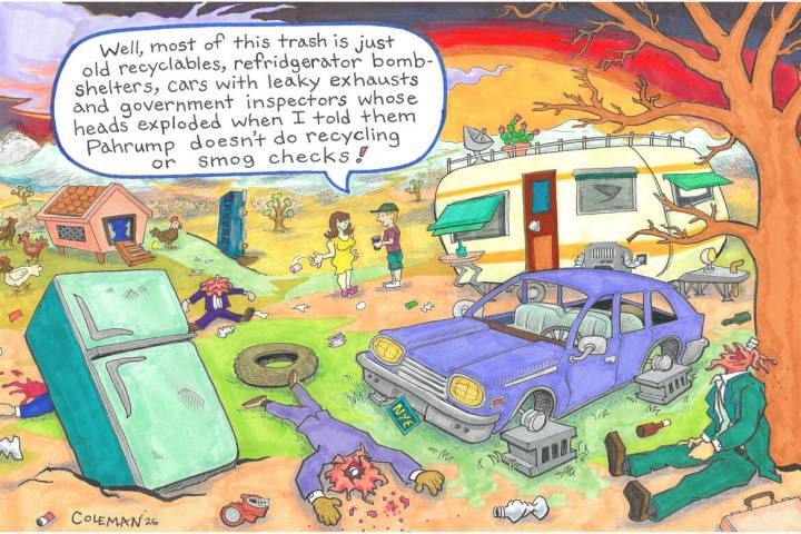 Eric Coleman/Pahrump Valley Times