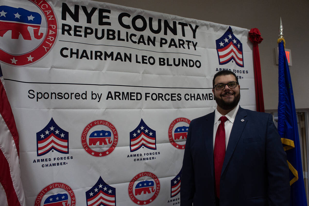 “This is where people should get active, engaged and involved,” said Nye County Republican ...