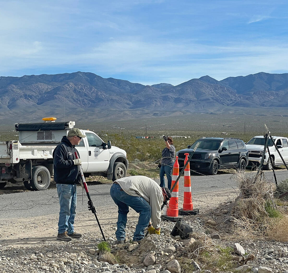 On Saturday, Feb. 28, volunteers came together to repair fencing running along the northern end ...
