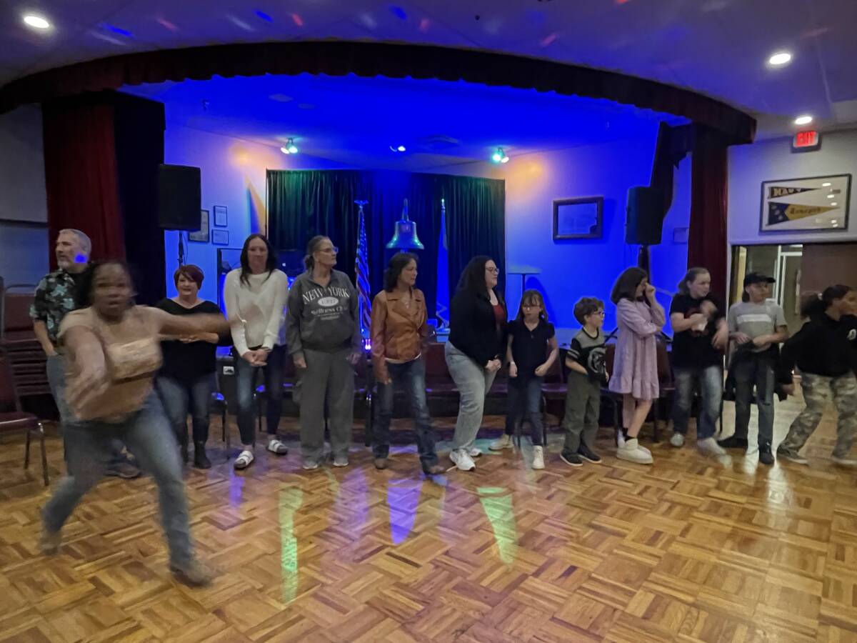 At last weekend's Tonopah Elks Lodge Crab Crack, games included a scavenger hunt version of Mus ...