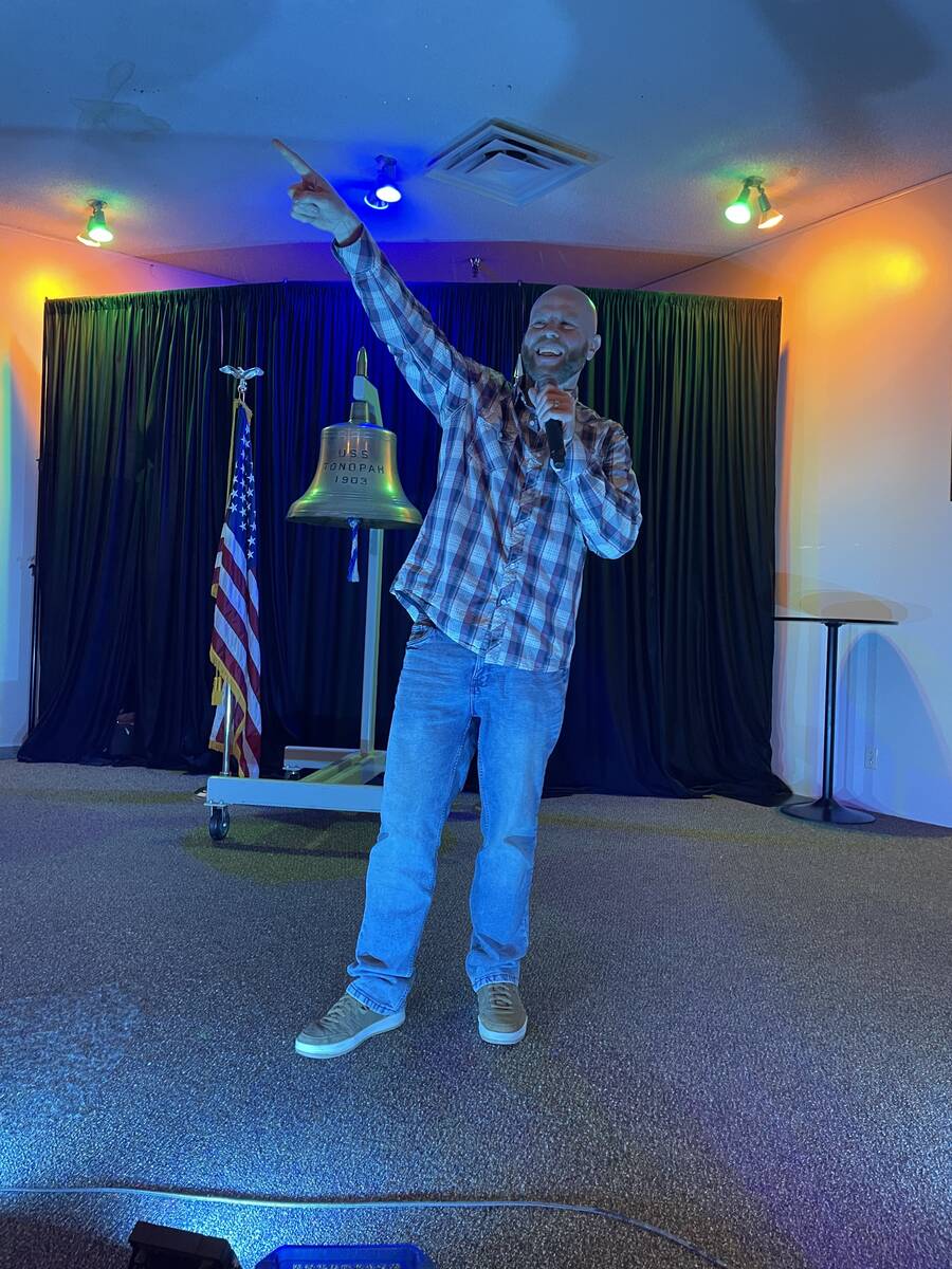 Marc Grigory lends his dynamic talent as auctioneer, games M.C., and popular music D.J. (Faye B ...