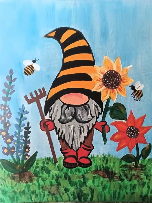 Have a gander at this garden gnome. You'll can paint him on Saturday from 1-4 p.m. at the Pahru ...
