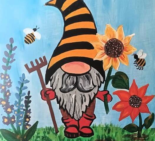 Have a gander at this garden gnome. You'll can paint him on Saturday from 1-4 p.m. at the Pahru ...
