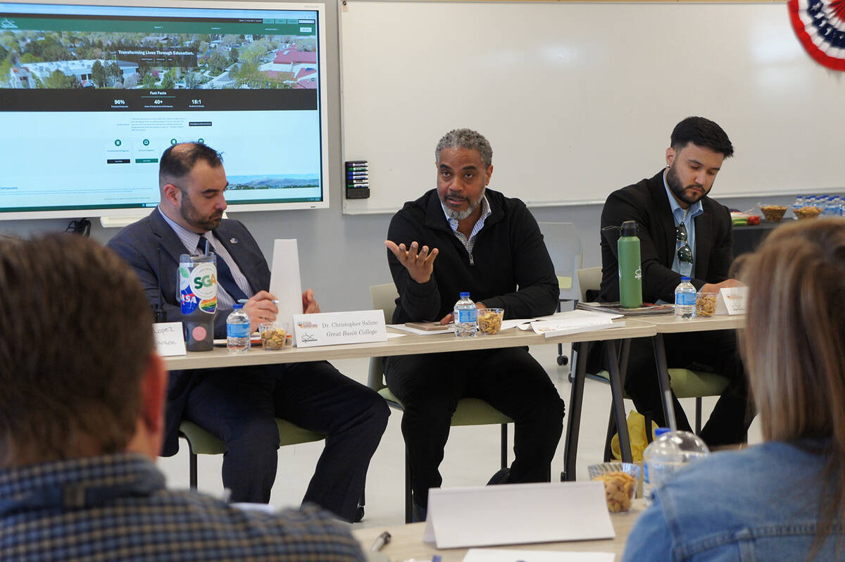 United States Representative for Nevada’s Fourth Congressional District Steven Horsford visit ...