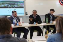 United States Representative for Nevada’s Fourth Congressional District Steven Horsford visit ...