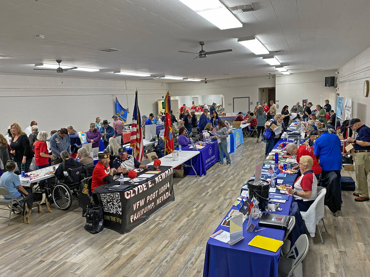 The Bob Ruud Community Center was buzzing with activity on March 6 as the Veterans Extravaganza ...